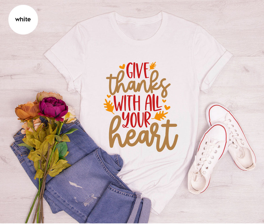 Cute Fall Clothing, Thanksgiving T-Shirt, Gift for Her product image 95