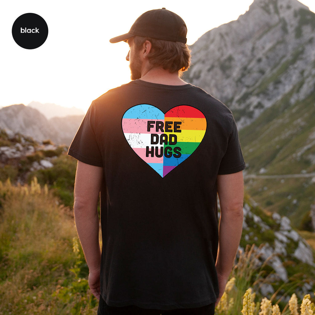 Free Dad Hugs Shirt, LGBT Pride T-Shirt product image 94