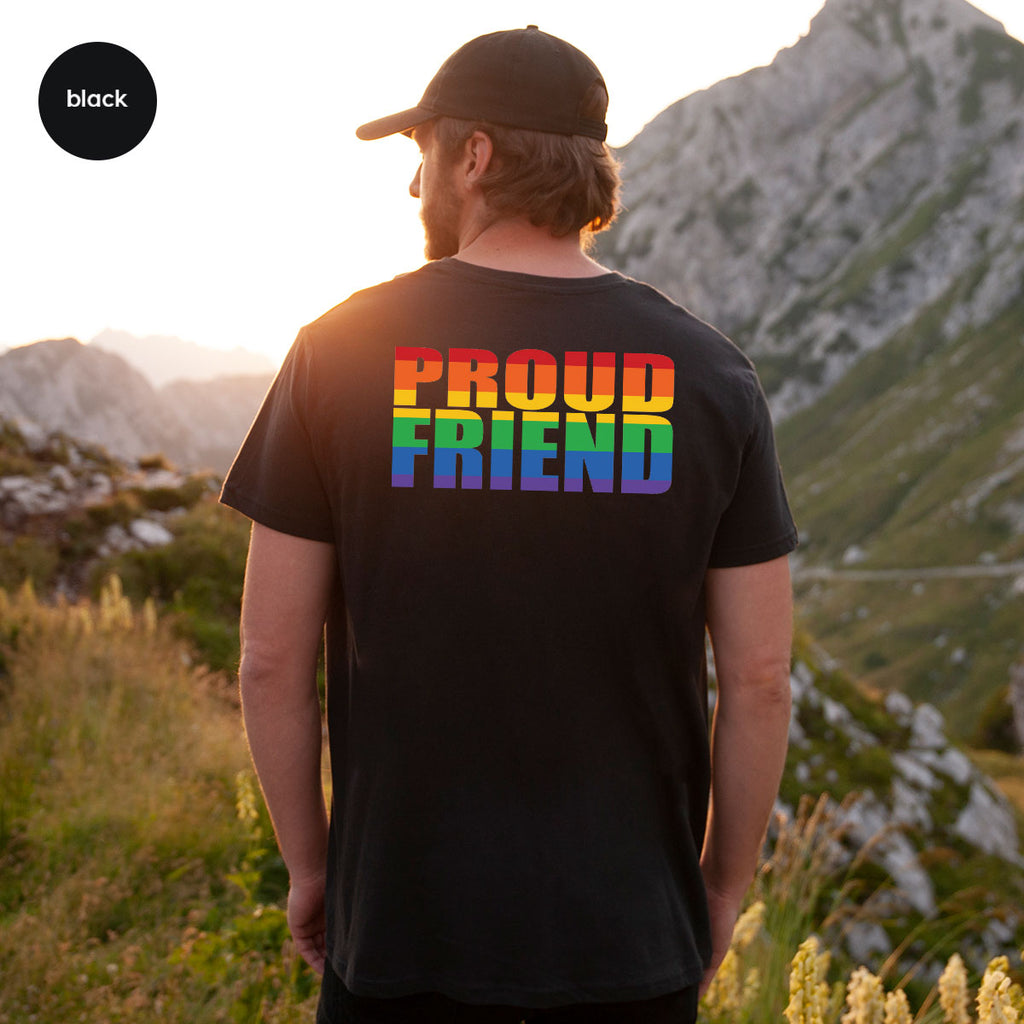 LGBT Friendship Shirt, Proud Friend T-Shirt, Gift Tee product image 92