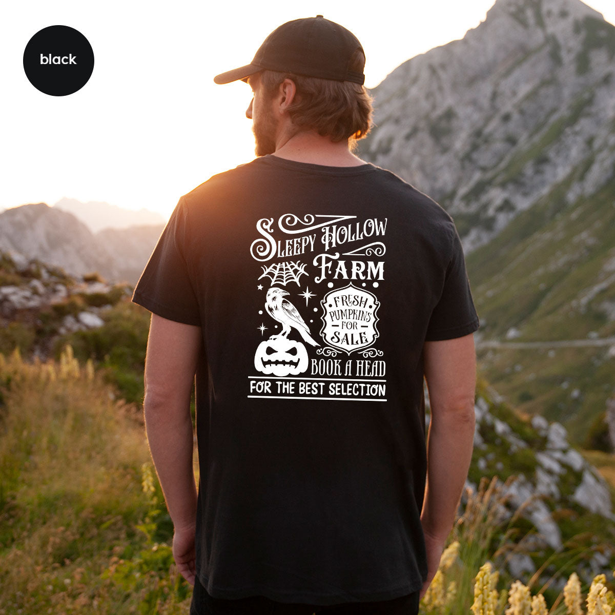 Halloween Sweatshirt, Farmer Outfit, Pumpkin Shirt, Spooky product image 165
