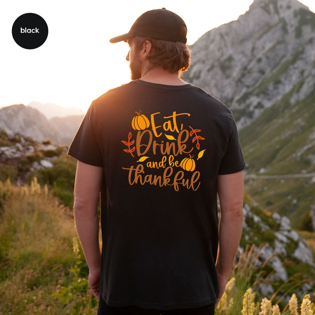 Cute Pumpkin T-Shirt, Fall Graphic Tees, Thankful Gifts product image 128