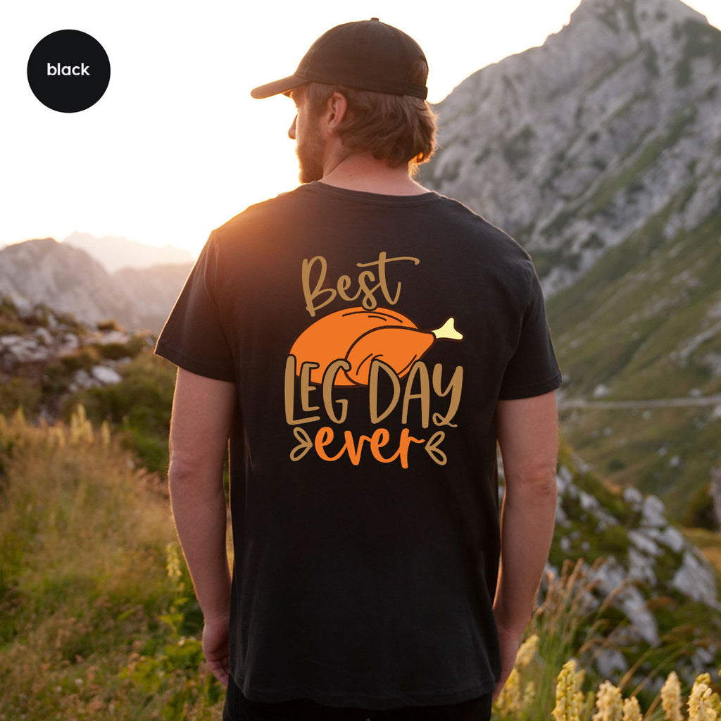 Funny Thanksgiving Shirts, Turkey Graphic Tees, Fall product image 103