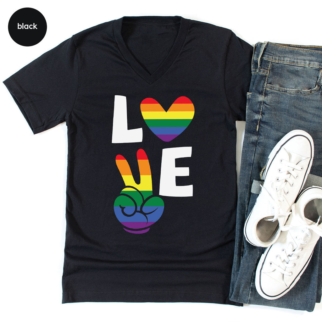 LGBT Love Shirt, Rainbow Glory T-Shirt, Pride Tee product image 95