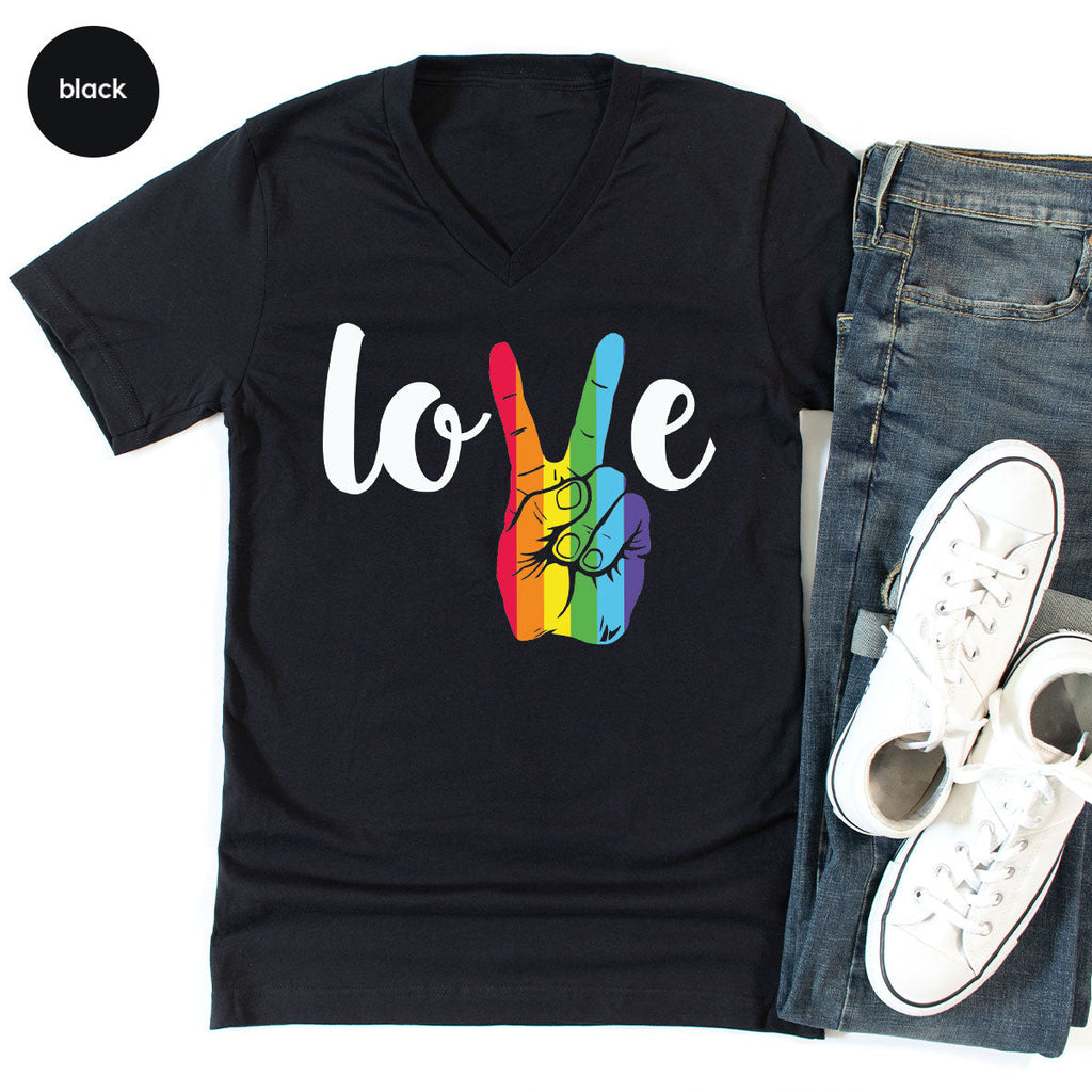 LGBT Love Shirt, Victory T-Shirt, Pride Tee, Glory product image 86