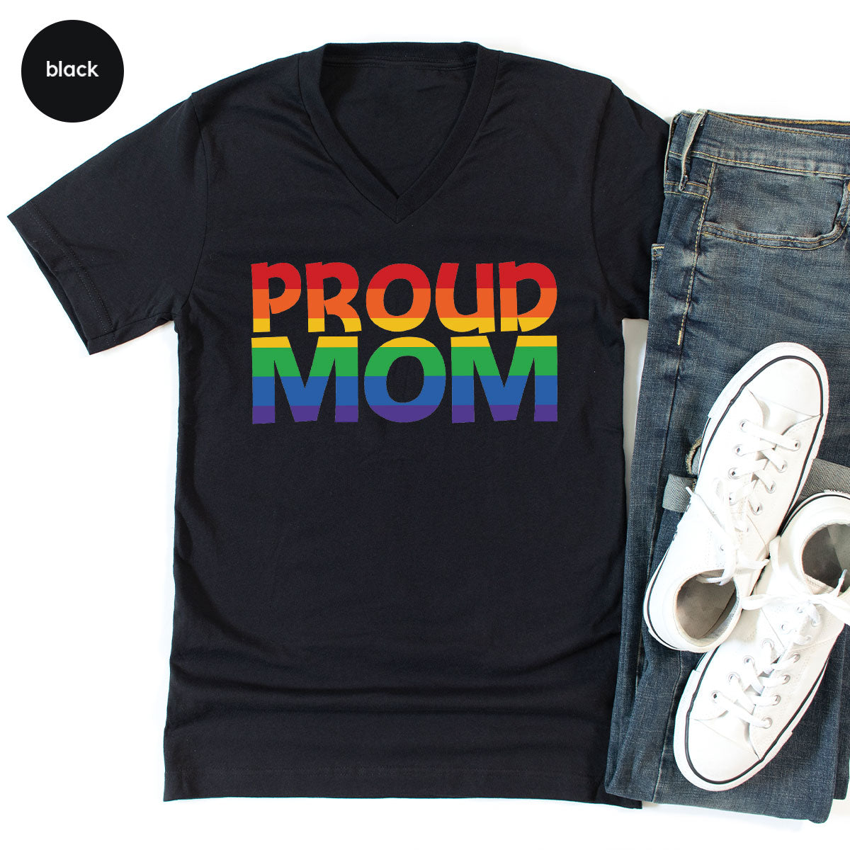 Proud Mom Shirt, LGBT T-Shirt, Tee product image 96