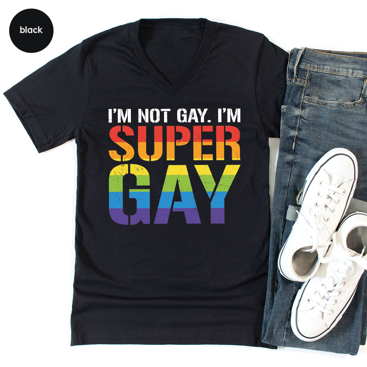 Super Gay Shirt, LGBT Power T-Shirt, Tee product image 89