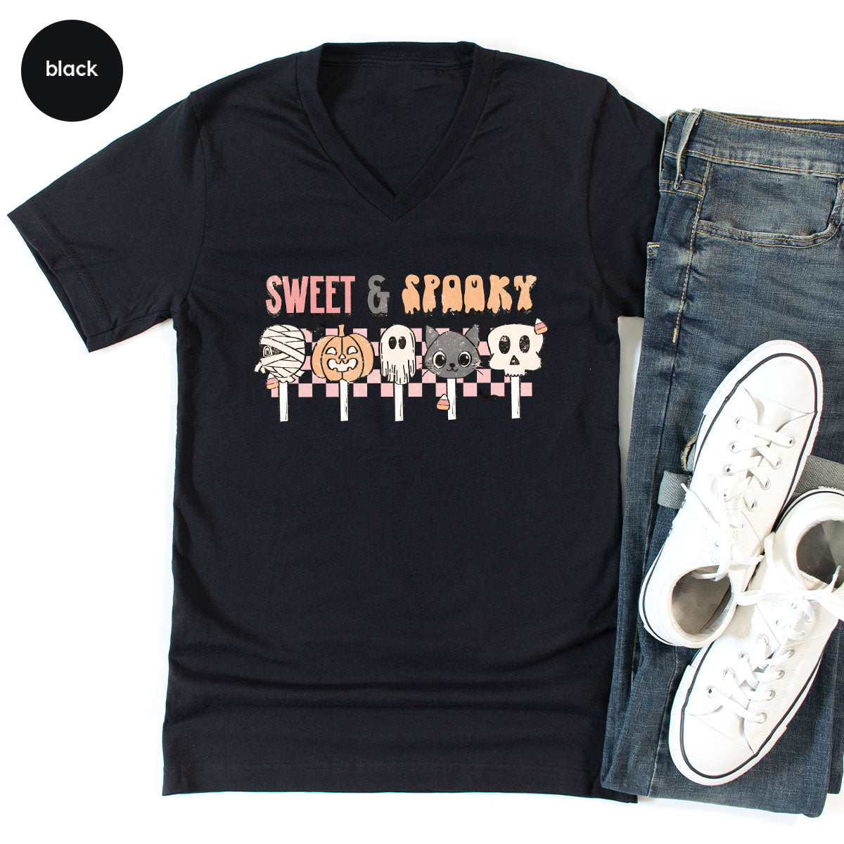 Retro Pumpkin T Shirt, Vintage Cat T-Shirt, Sweet Toddler product image 147