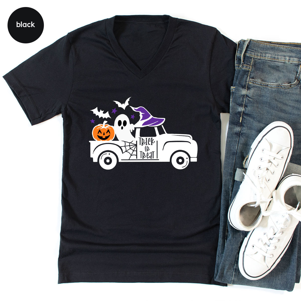 Halloween Sweatshirt, Gifts, Pumpkin Graphic Tees, Spooky product image 108