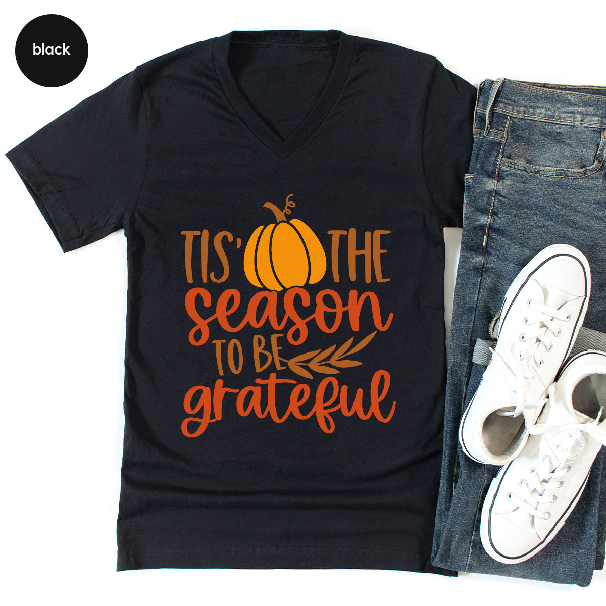 Fall T-Shirt, Autumn Crewneck Sweatshirt, Thanksgiving product image 169