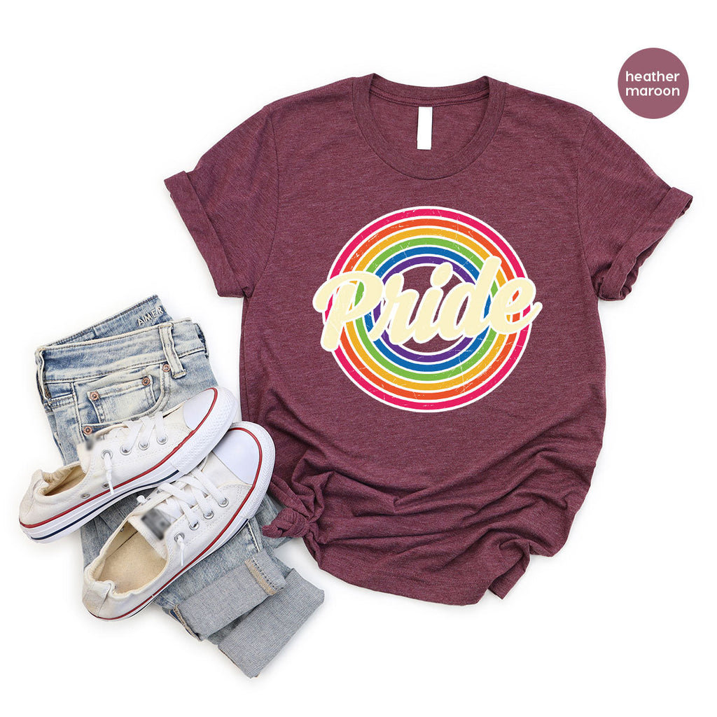 Pride Shirt, LGBT T-Shirt, Tee, Rainbow Graphic product image 101