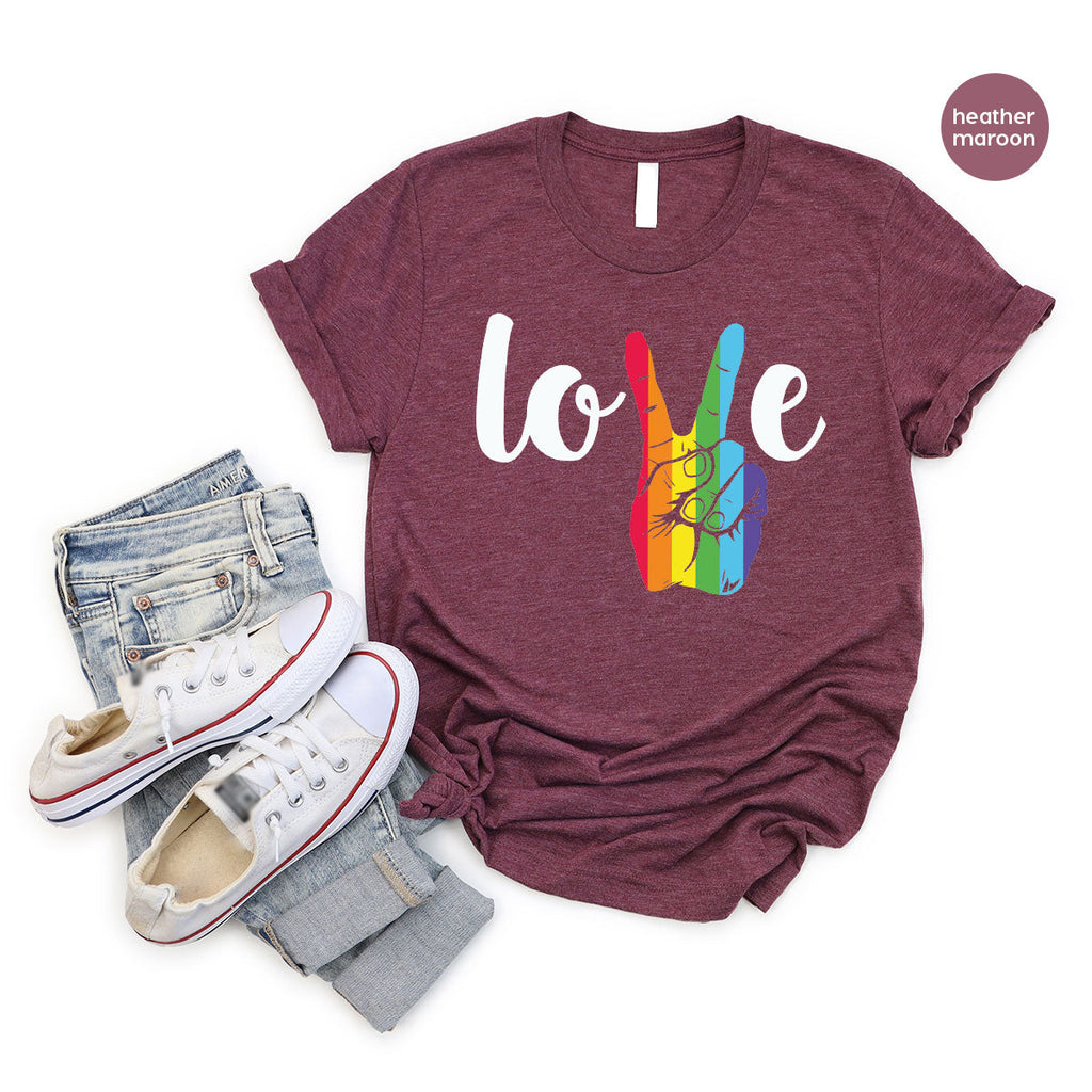 LGBT Love Shirt, Victory T-Shirt, Pride Tee, Glory product image 95