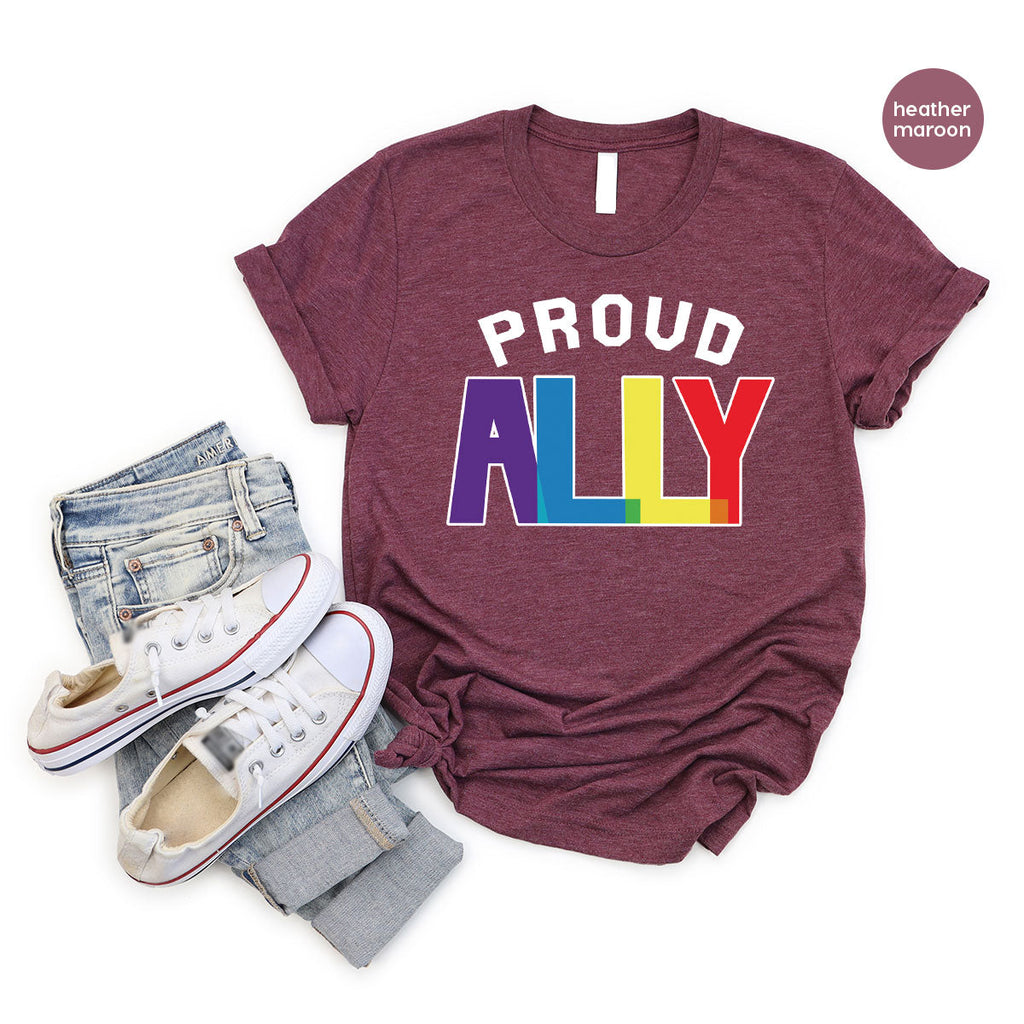 Proud Ally Shirt, LGBT T-Shirt, Tee product image 104