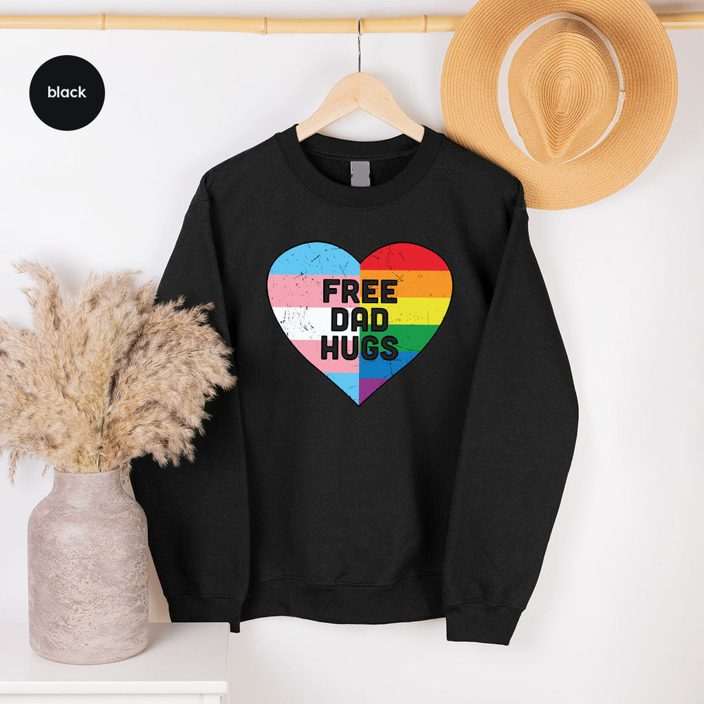 Free Dad Hugs Shirt, LGBT Pride T-Shirt product image 113