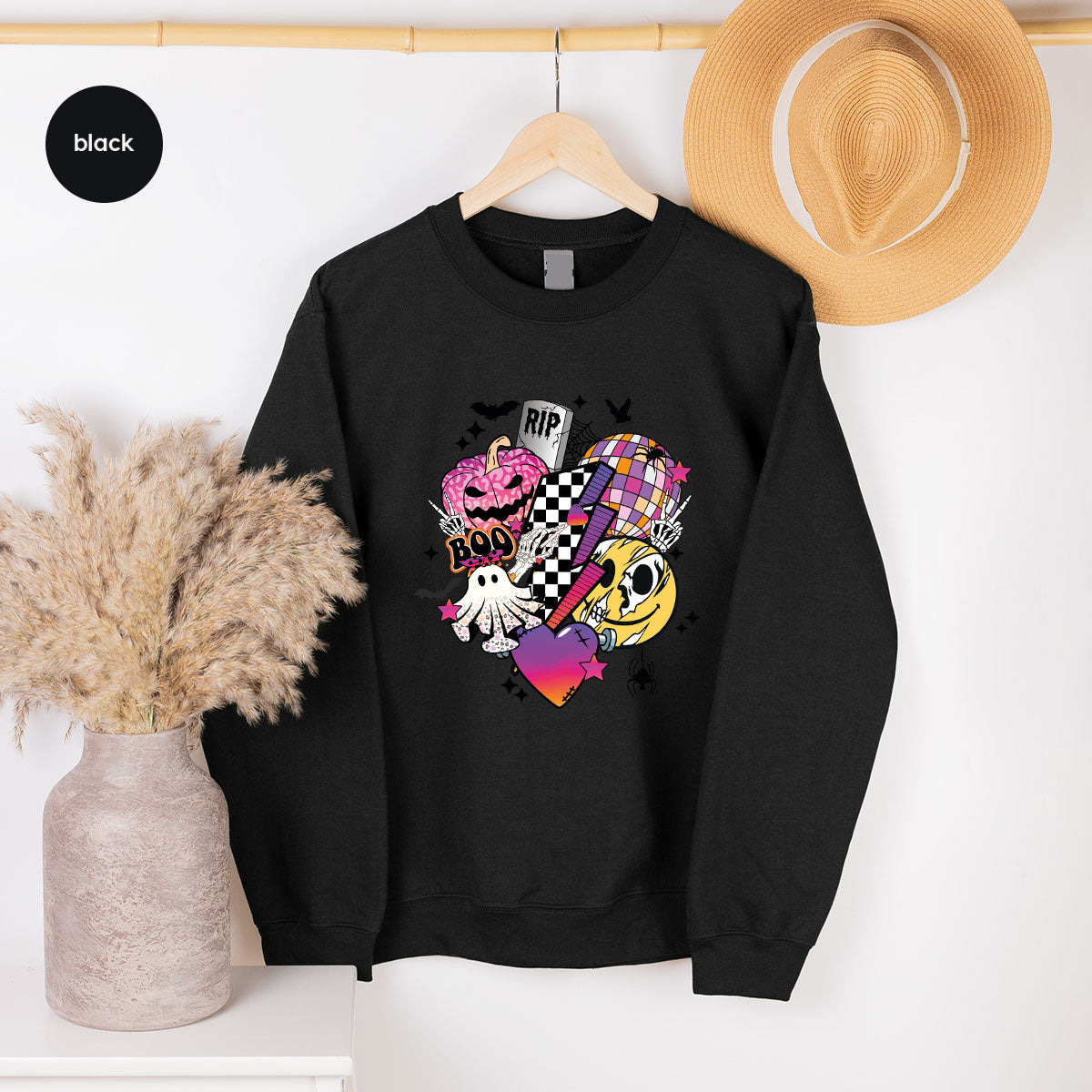 Halloween Shirt, Gifts, Spooky Season Pumpkin Graphic Tees product image 167
