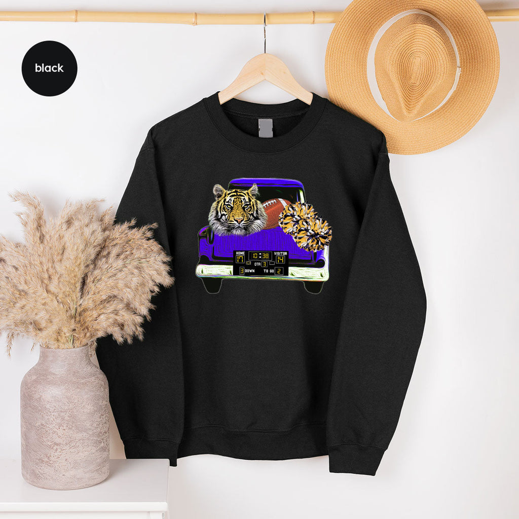 Football Truck Shirt, Tiger Graphic Tees, Mom TShirt, Gifts product image 144