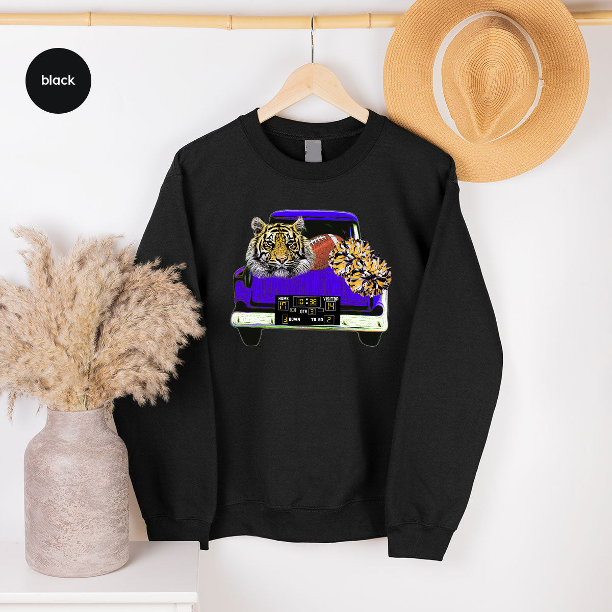 Football Truck Shirt, Tiger Graphic Tees, Mom TShirt, Gifts product image 144