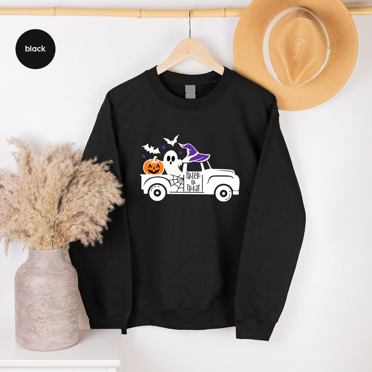 Halloween Sweatshirt, Gifts, Pumpkin Graphic Tees, Spooky product image 129