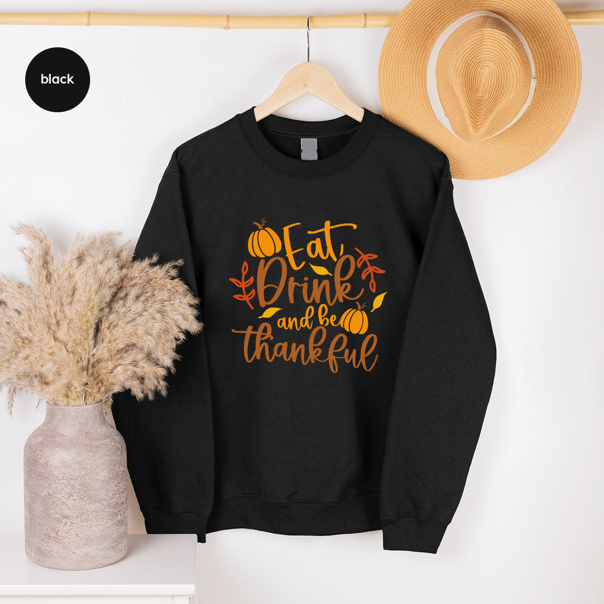 Cute Pumpkin T-Shirt, Fall Graphic Tees, Thankful Gifts product image 151