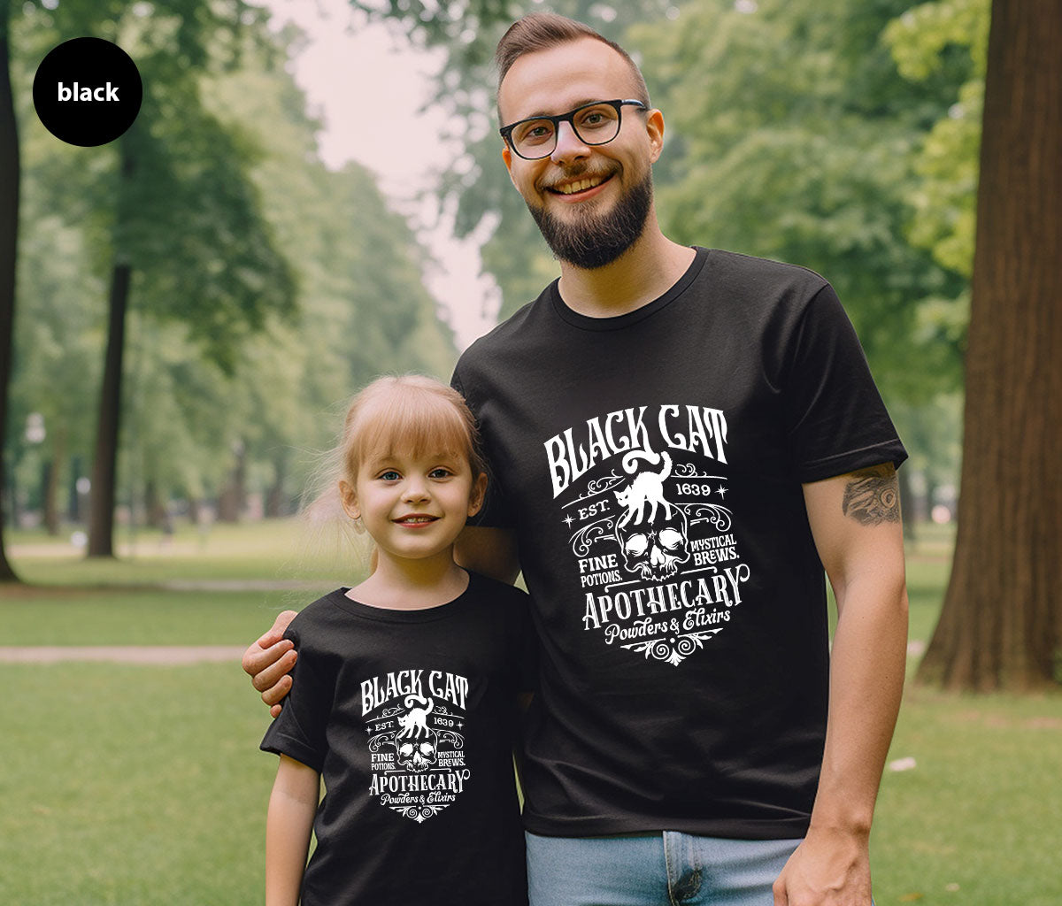 Spooky Season Gifts, Halloween Party Toddler T-Shirt, Cat product image 116