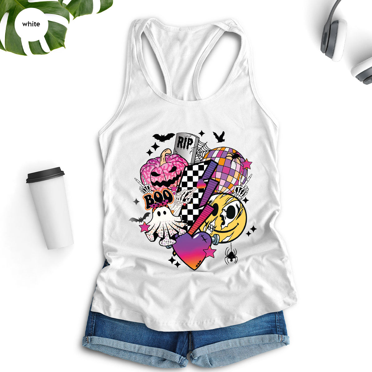 Halloween Shirt, Gifts, Spooky Season Pumpkin Graphic Tees product image 175
