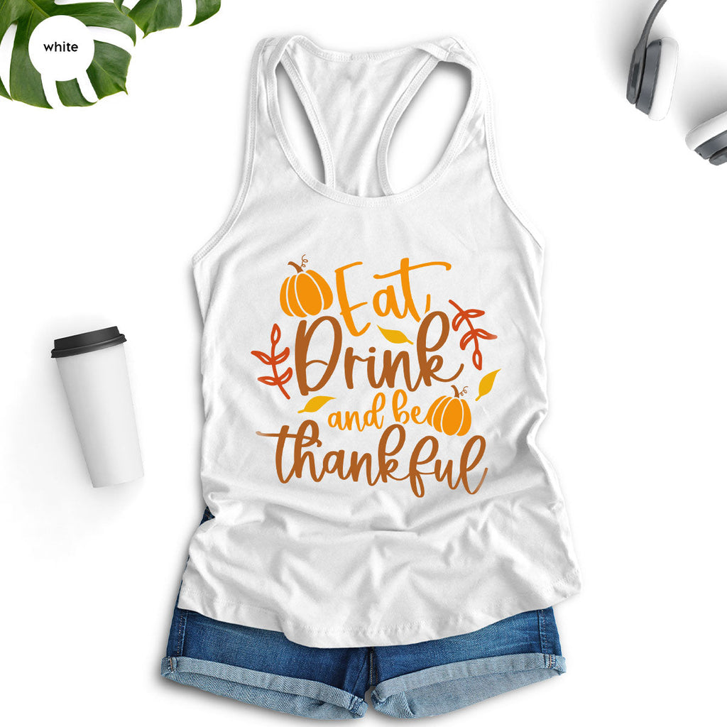 Cute Pumpkin T-Shirt, Fall Graphic Tees, Thankful Gifts product image 159
