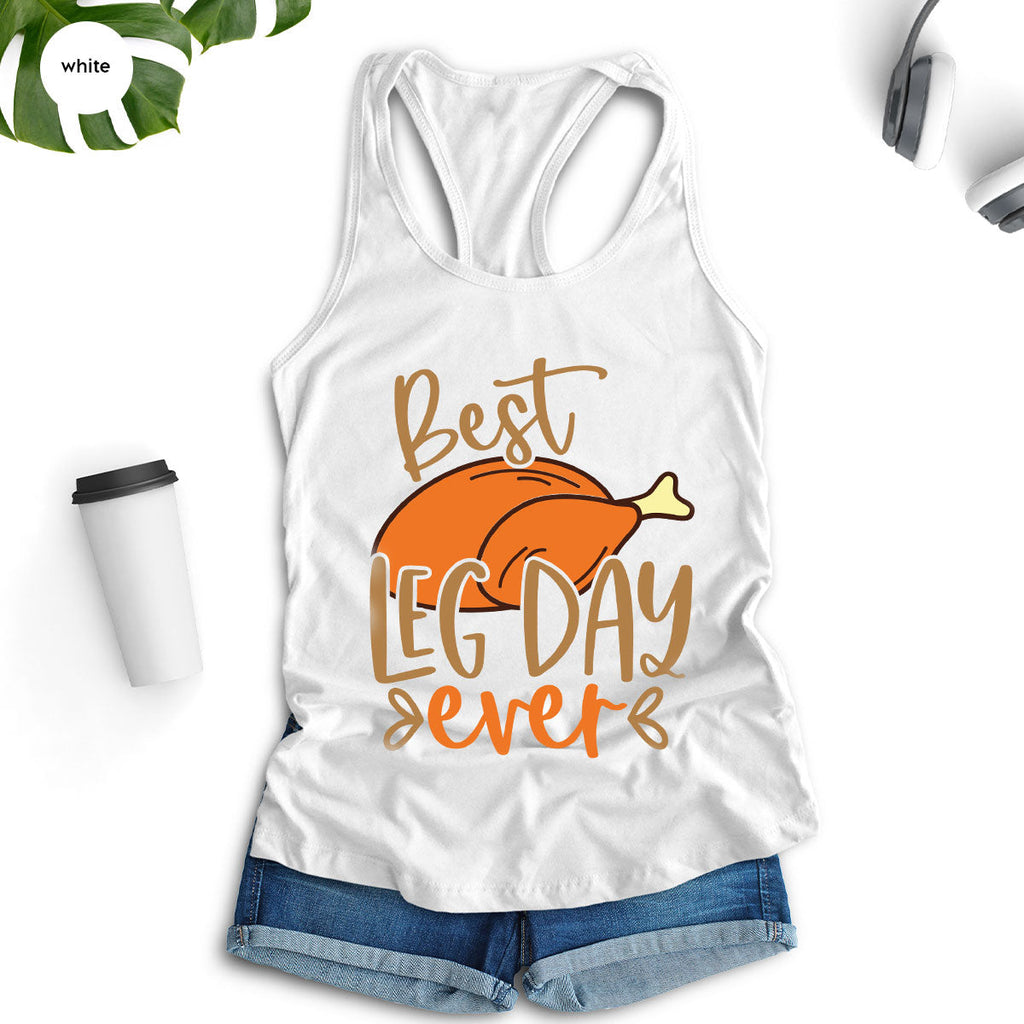 Funny Thanksgiving Shirts, Turkey Graphic Tees, Fall product image 134