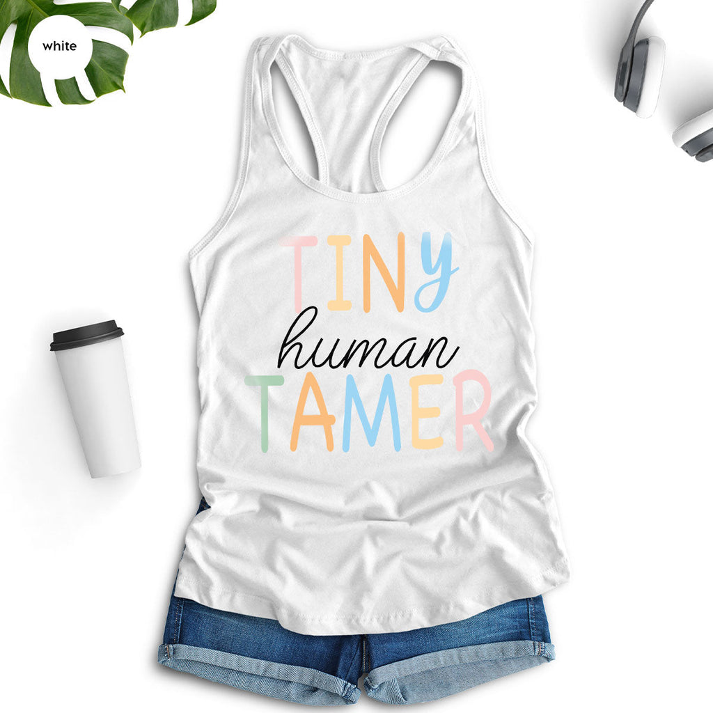 Teacher Shirt, Tiny Human Tamer, Kindergarten Preschool product image 54