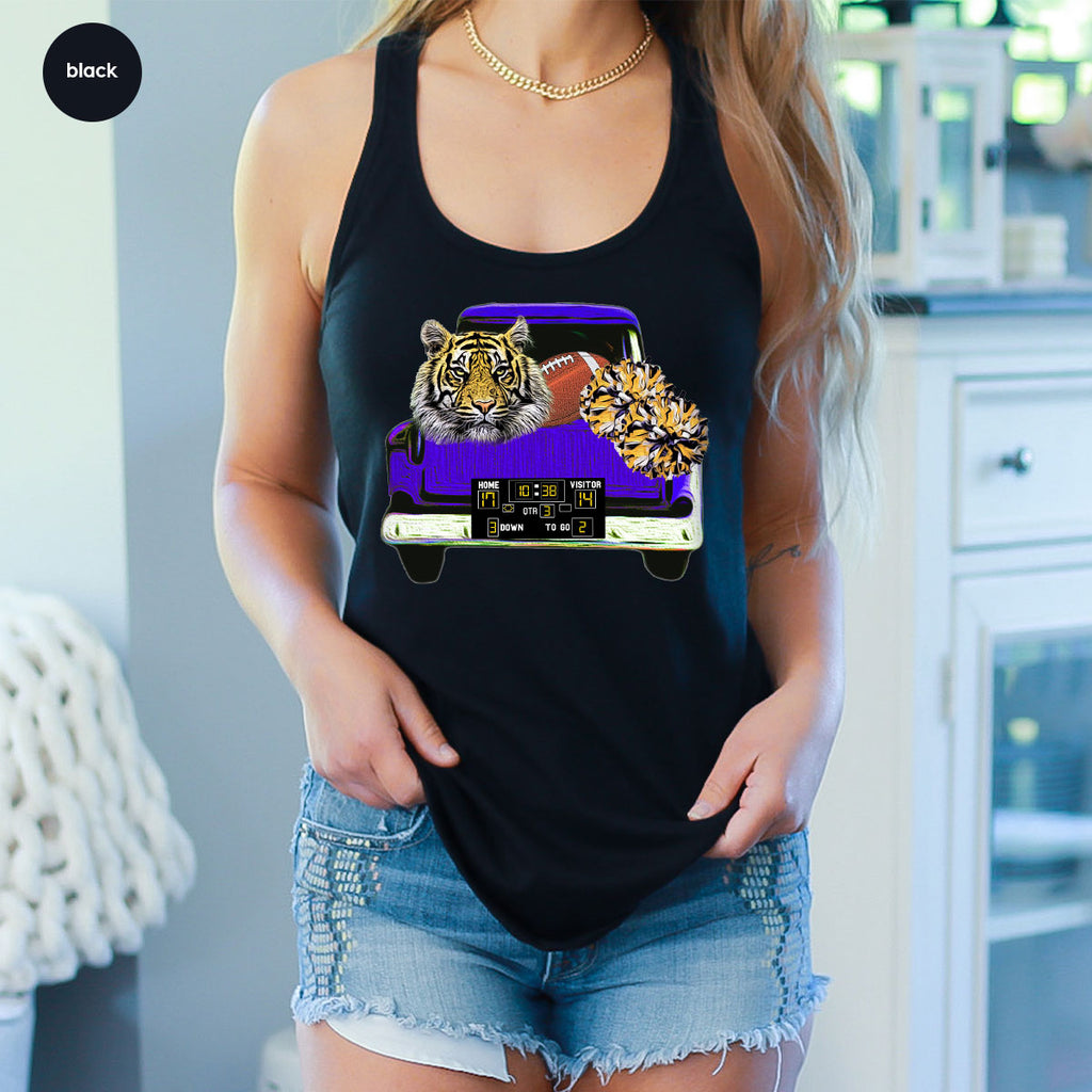 Football Truck Shirt, Tiger Graphic Tees, Mom TShirt, Gifts product image 122