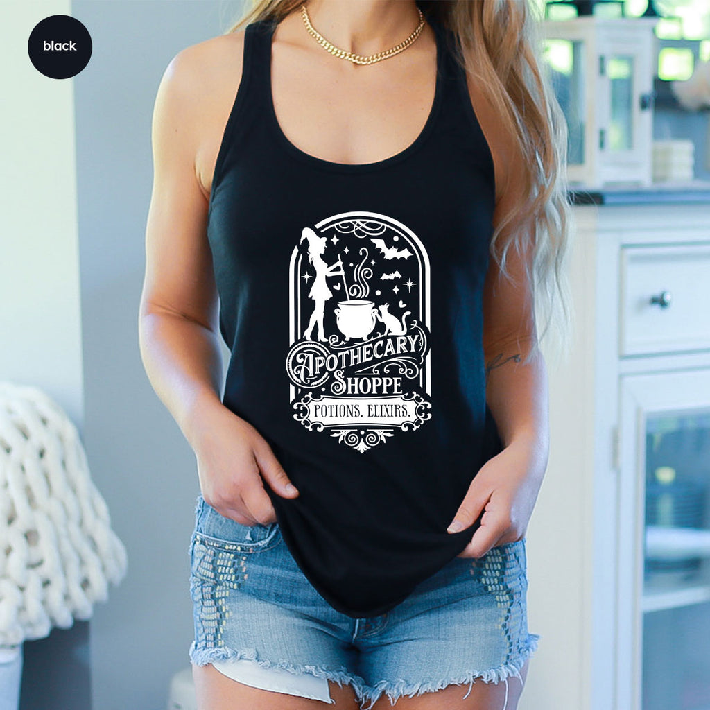 Funny Witch Shirt, Halloween Party Tshirt, Apothecary product image 167