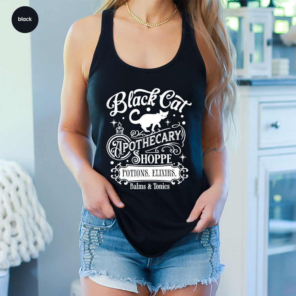 Halloween Party T-Shirt, Spooky Sweatshirt, Gifts, Cat product image 81