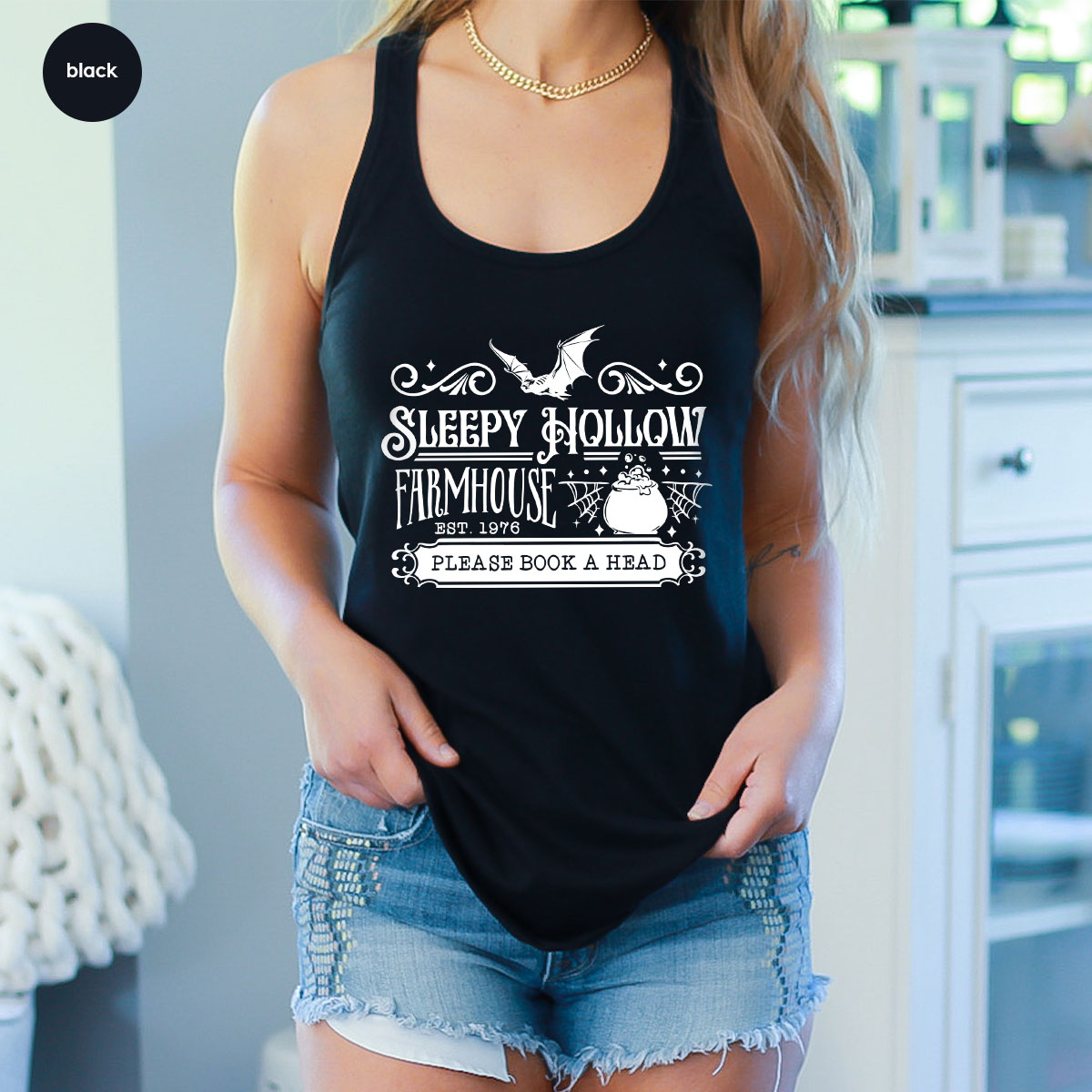 Spooky Season Clothing, Halloween Party Shirts, Farm Horror product image 104