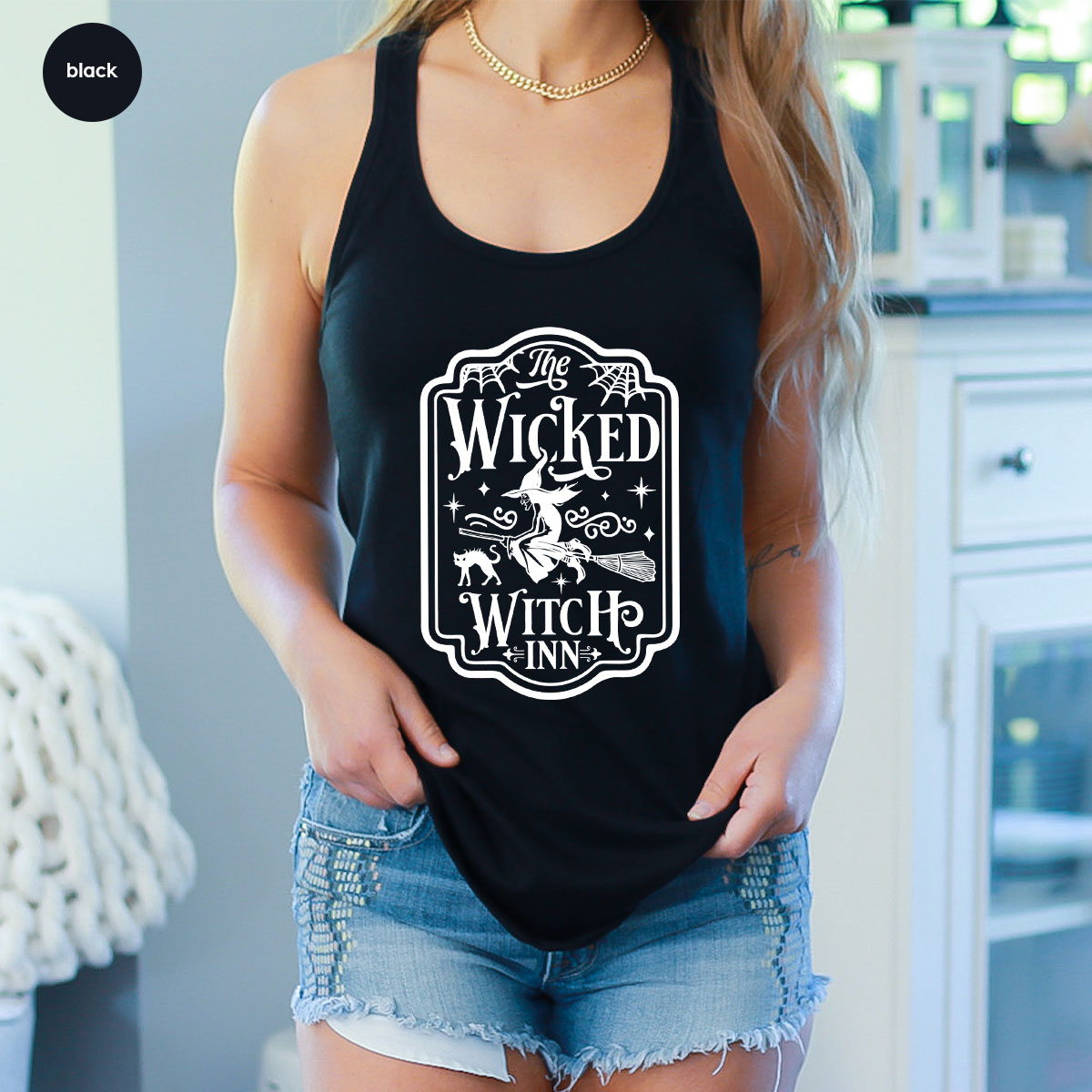 Witch Crewneck Sweatshirt, Halloween Shirts for Women product image 94