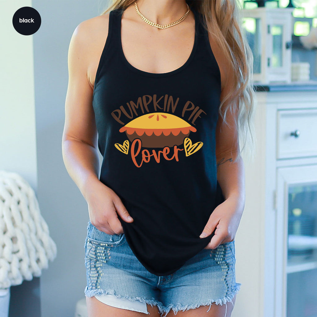 Kids Thanksgiving Shirts, Pumpkin Pie Graphic Tees, Gift product image 117