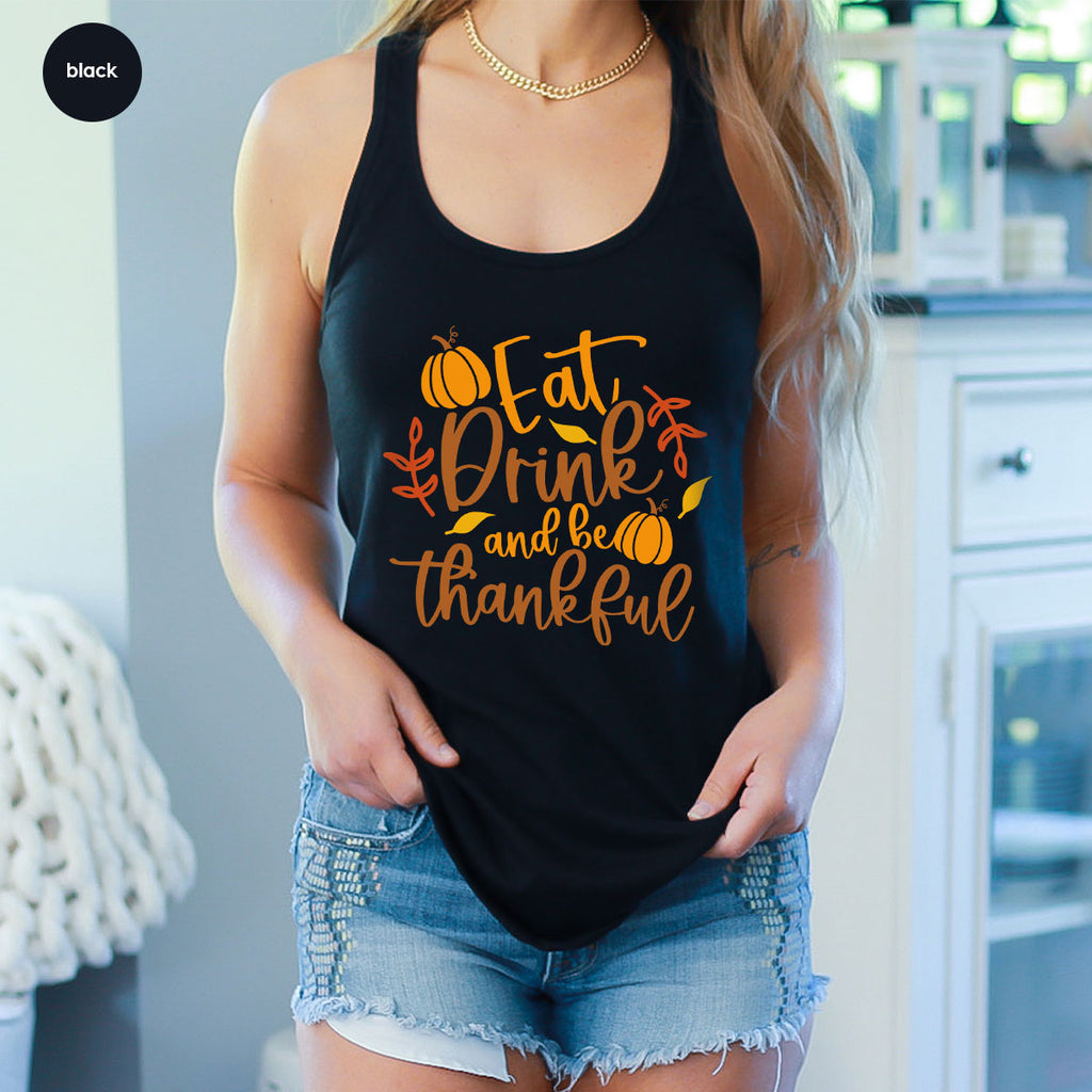 Cute Pumpkin T-Shirt, Fall Graphic Tees, Thankful Gifts product image 129