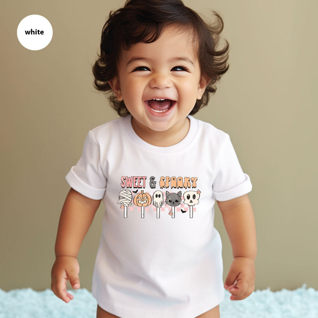 Retro Pumpkin T Shirt, Vintage Cat T-Shirt, Sweet Toddler product image 155