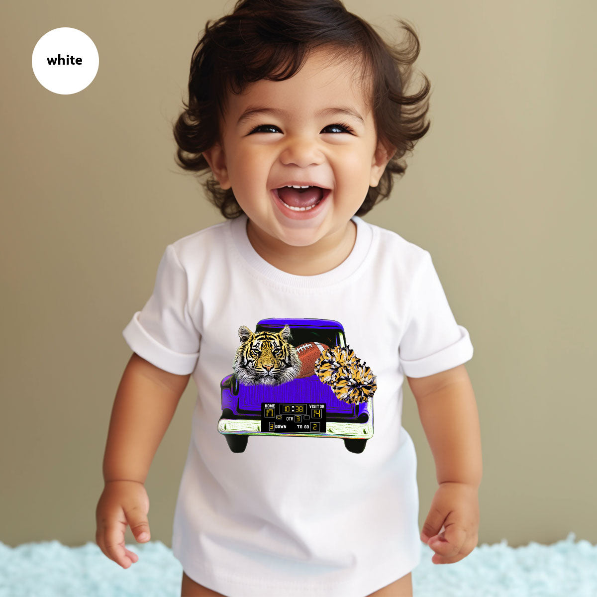 Football Truck Shirt, Tiger Graphic Tees, Mom TShirt, Gifts product image 132