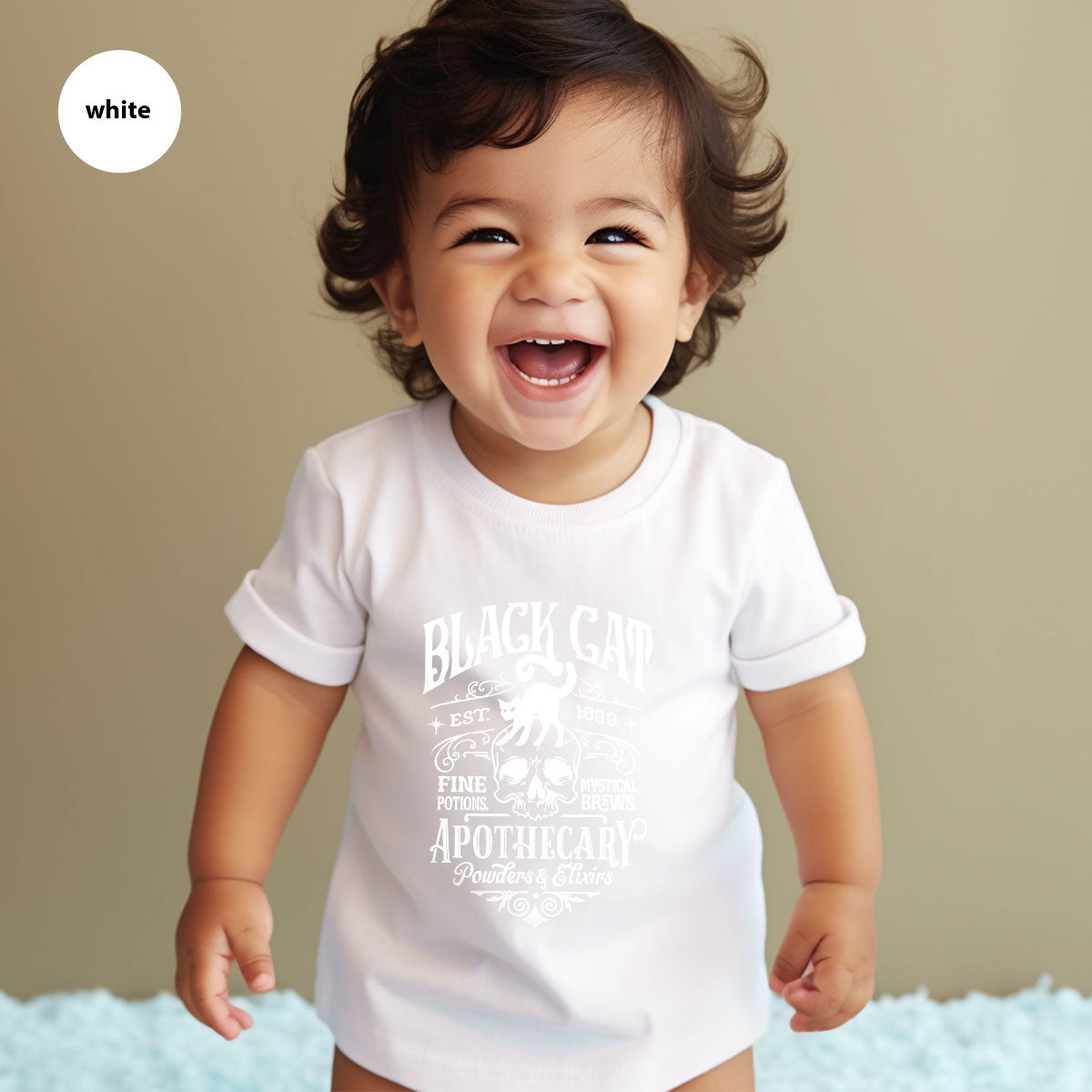 Spooky Season Gifts, Halloween Party Toddler T-Shirt, Cat product image 103