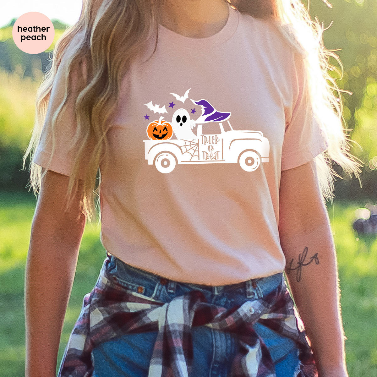 Halloween Sweatshirt, Gifts, Pumpkin Graphic Tees, Spooky product image 123