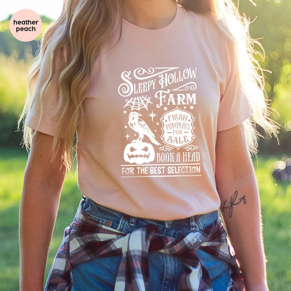 Halloween Sweatshirt, Farmer Outfit, Pumpkin Shirt, Spooky product image 182