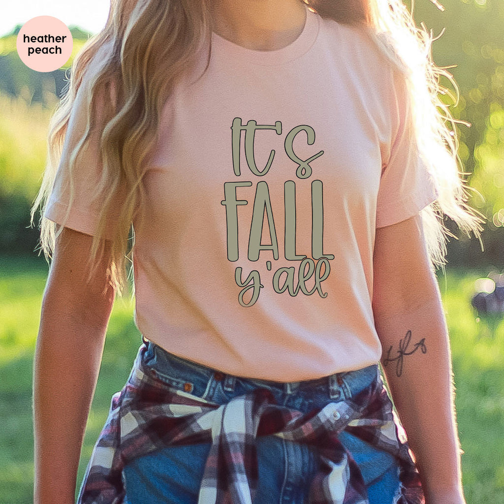 Fall Crewneck Sweatshirt, Its Yall T-Shirt, Gifts, for Her product image 184