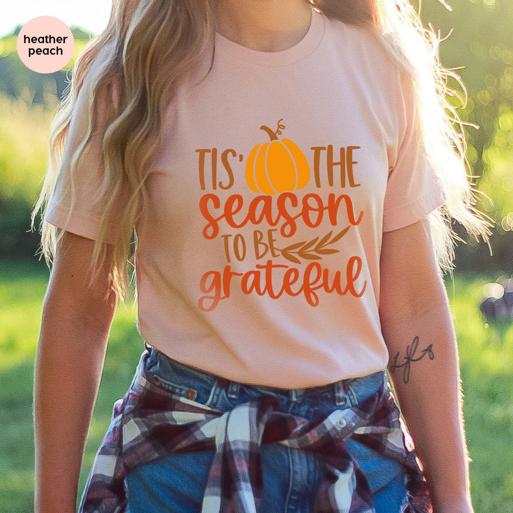 Fall T-Shirt, Autumn Crewneck Sweatshirt, Thanksgiving product image 184