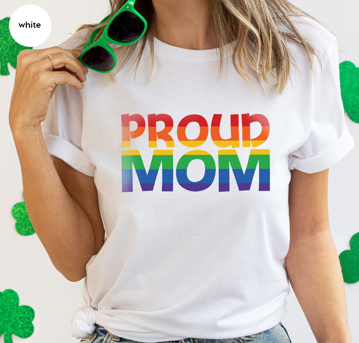 Proud Mom Shirt, LGBT T-Shirt, Tee product image 116