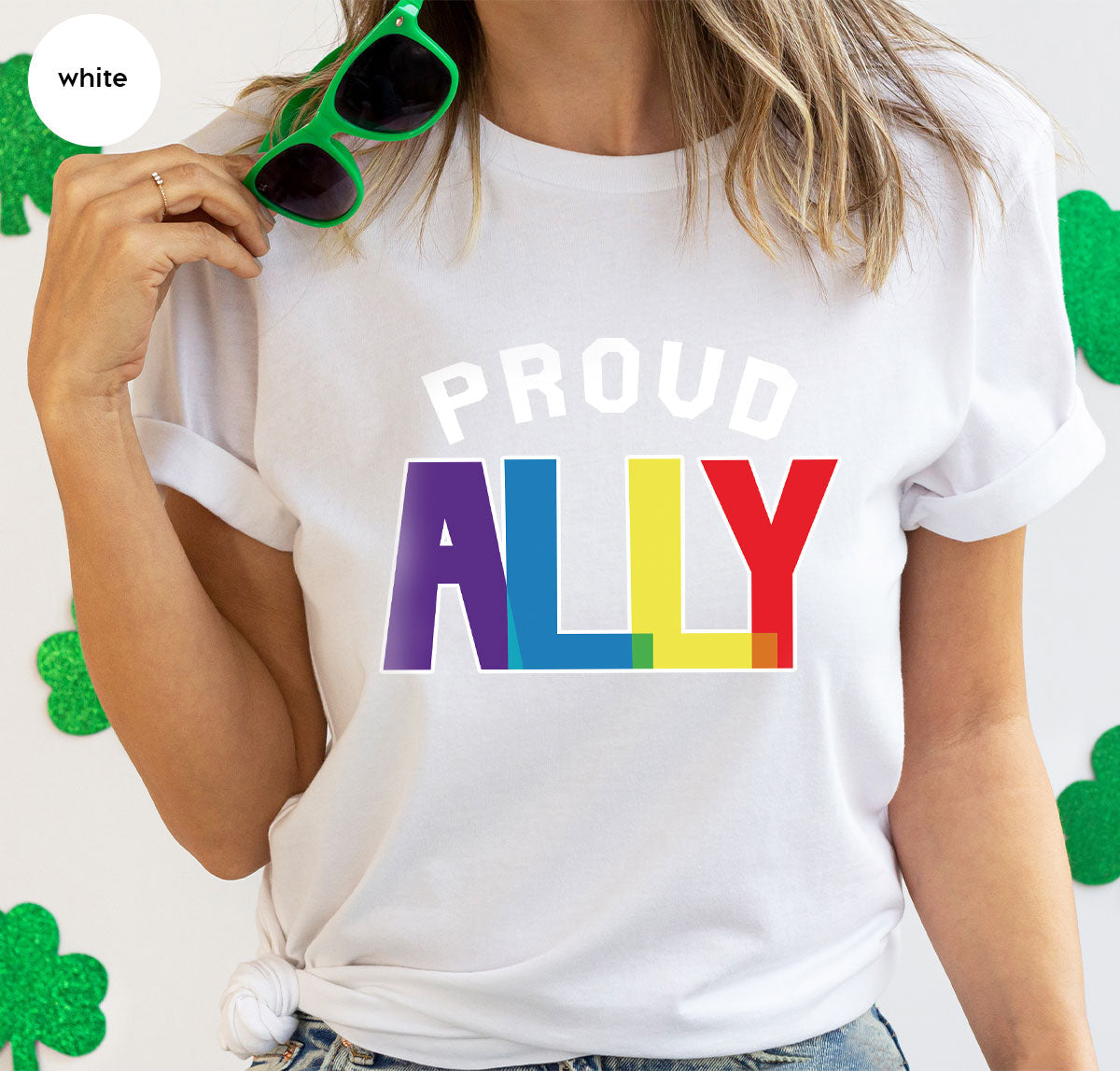 Proud Ally Shirt, LGBT T-Shirt, Tee product image 115