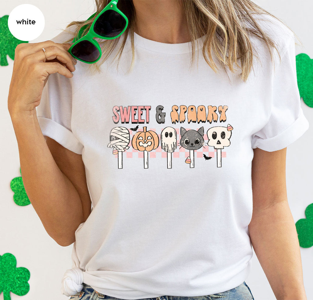 Retro Pumpkin T Shirt, Vintage Cat T-Shirt, Sweet Toddler product image 170