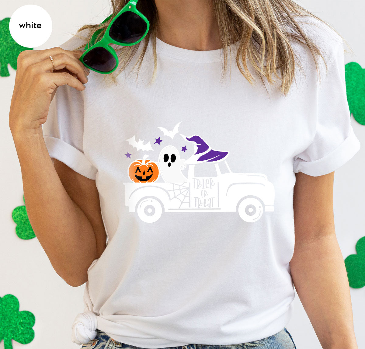 Halloween Sweatshirt, Gifts, Pumpkin Graphic Tees, Spooky product image 133