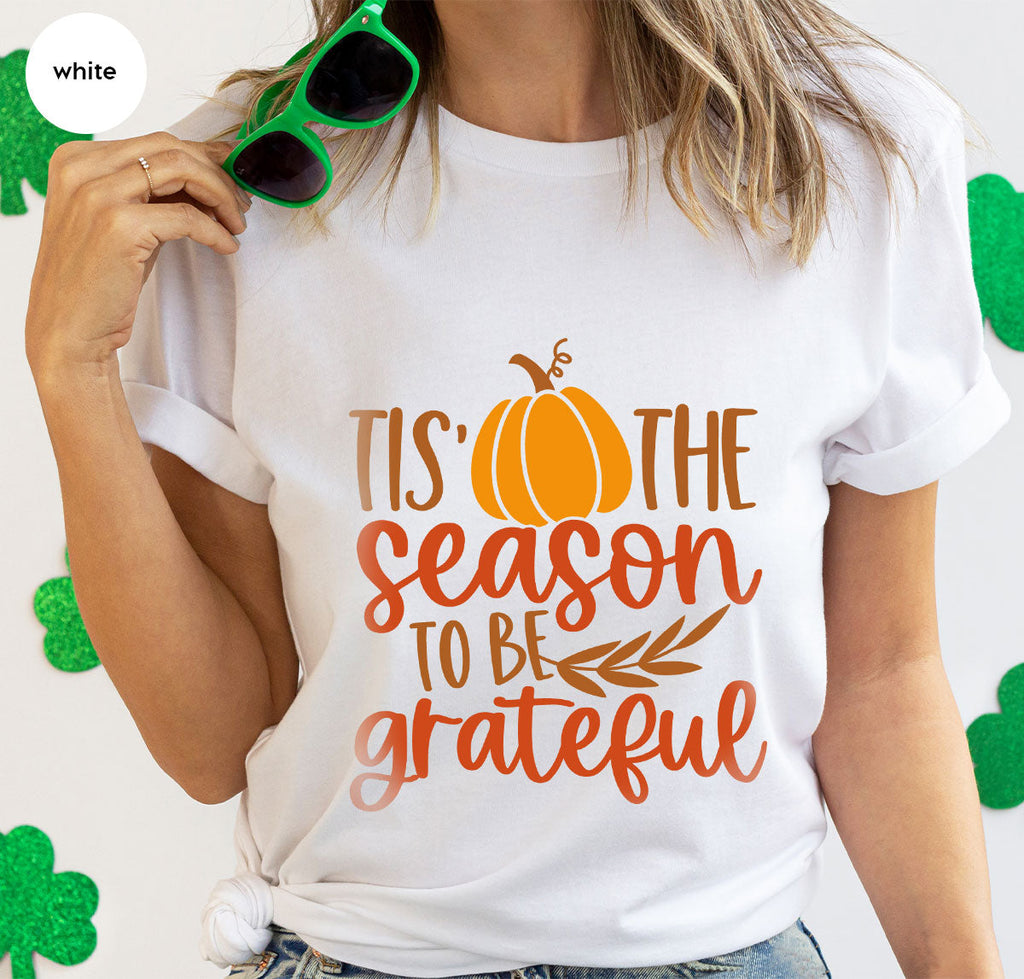 Fall T-Shirt, Autumn Crewneck Sweatshirt, Thanksgiving product image 194