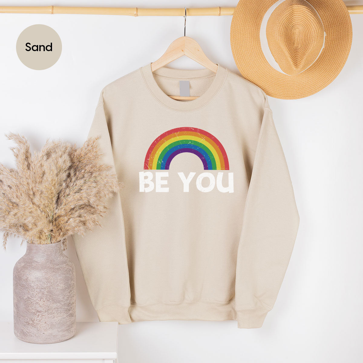 Rainbow T-Shirt, Be You Shirt, LGBT Pride product image 108