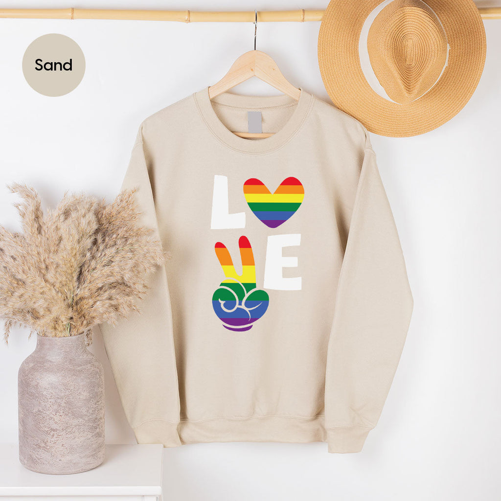 LGBT Love Shirt, Rainbow Glory T-Shirt, Pride Tee product image 114