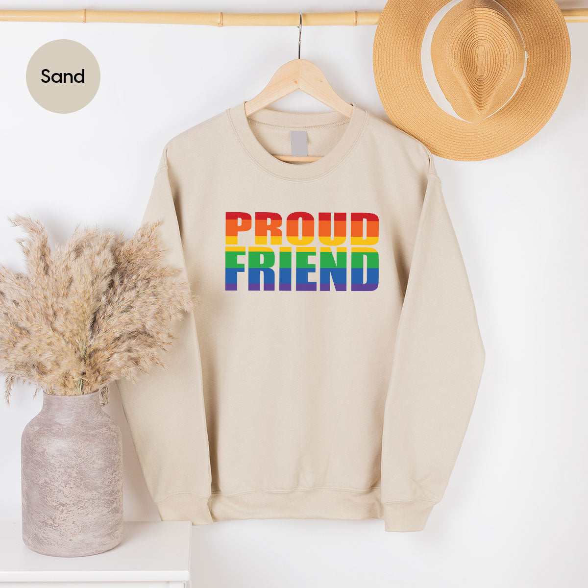 LGBT Friendship Shirt, Proud Friend T-Shirt, Gift Tee product image 112