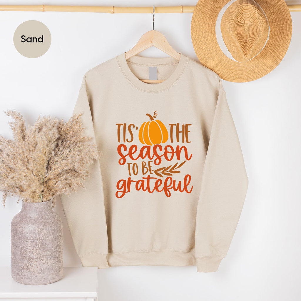 Fall T-Shirt, Autumn Crewneck Sweatshirt, Thanksgiving product image 193